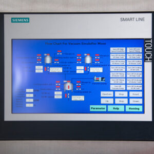 Siemens PLC touch screen control