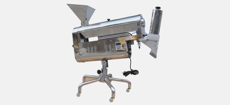 Capsule polishing machine with sorter