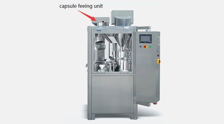 capsule-feeing-unit
