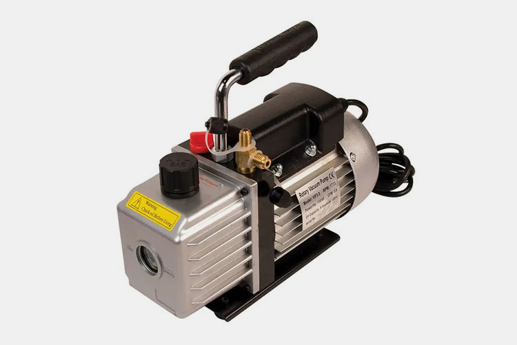 Required Vacuum Pump