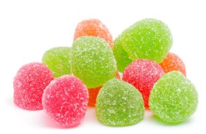 sugar coated gummies