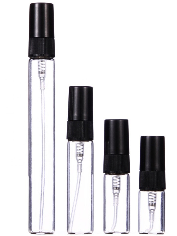 Empty glass bottle for liquid filling