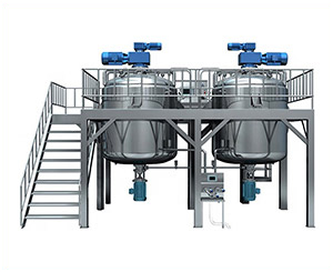 APKZRJ Fixed Type Vacuum Emulsifying Mixer