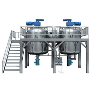 APKZRJ Fixed Type Vacuum Emulsifying Mixer