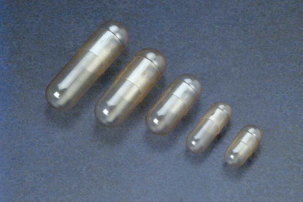 Different size capsules