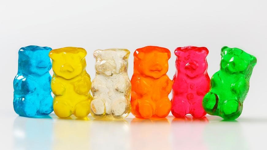 Greased Gummy Bears