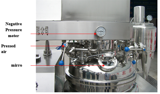 Negative pressure meter