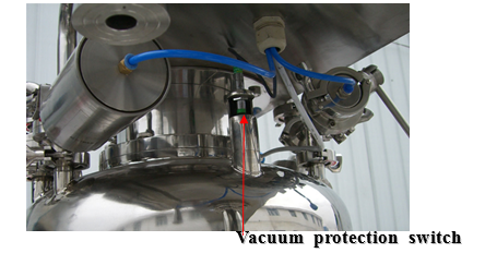 vacuum protection switch