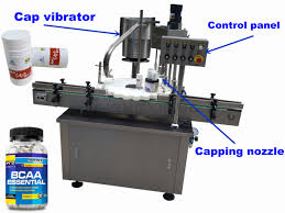 Pictorial Representation of Working of Screw Capping Machine
