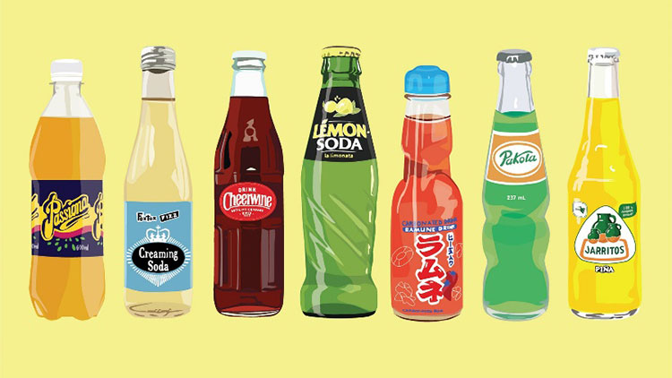 Different Soda Bottles Capping Around the World