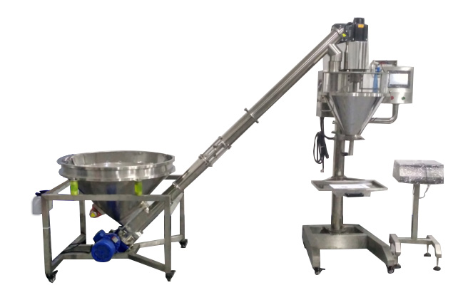 Semi Automatic Auger Filler Machine For powder