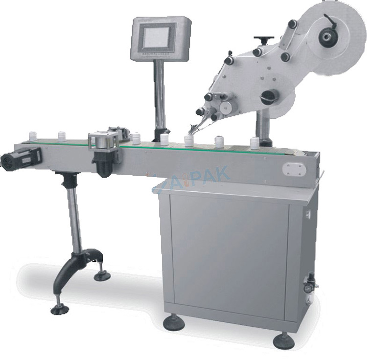 flat labeling machine