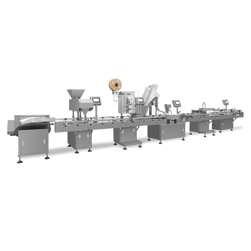 low speed tablet counting machine production line-4