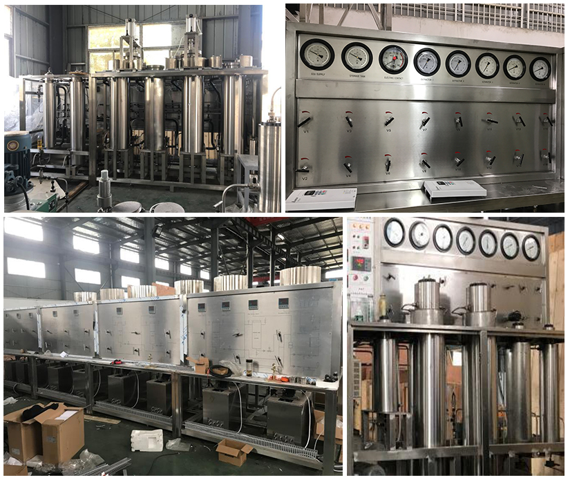 part of supercritical co2 extraction machine 3