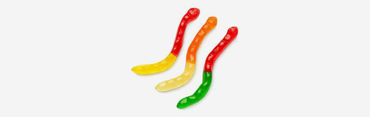 Worm gummies