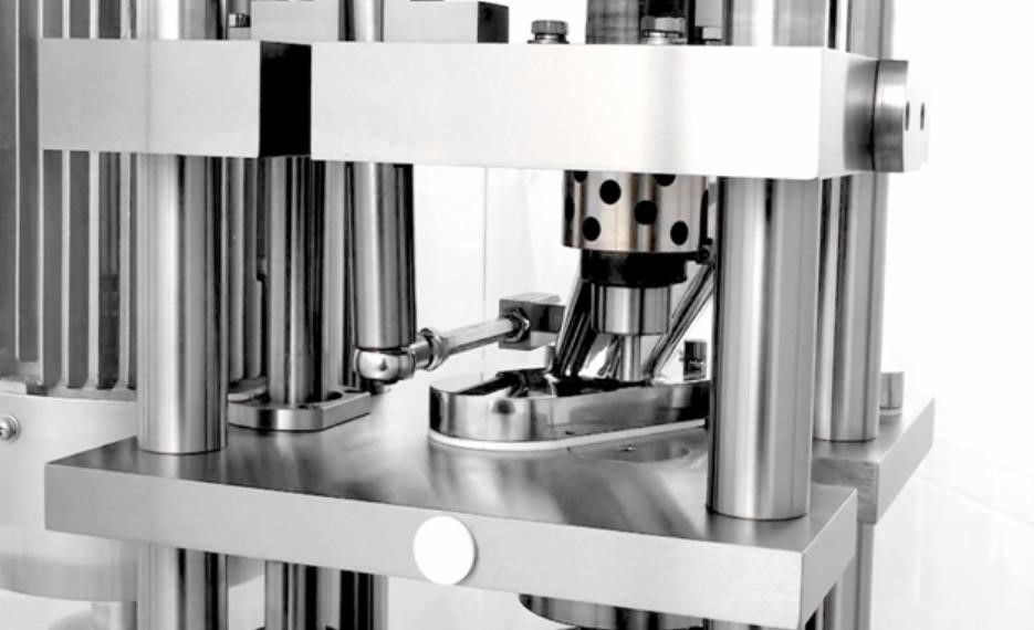 Assembly of rotary pill press machine- Pill press machine