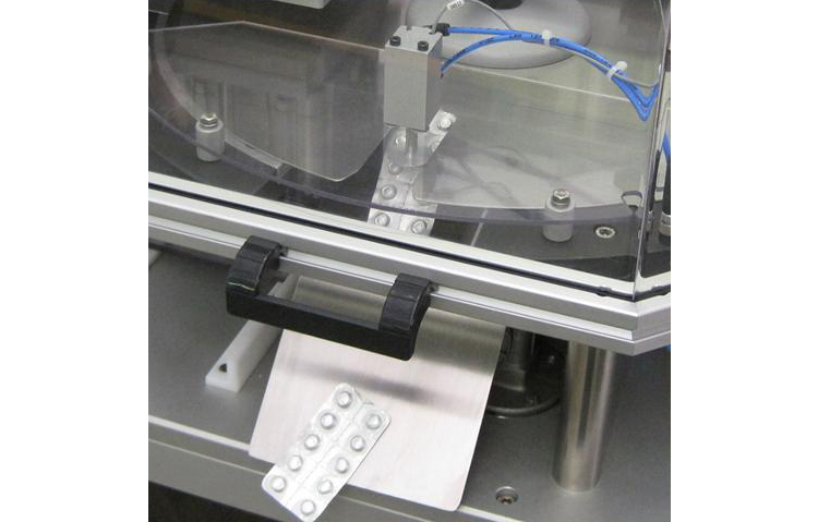 Deblistering Process- A deblistering machine