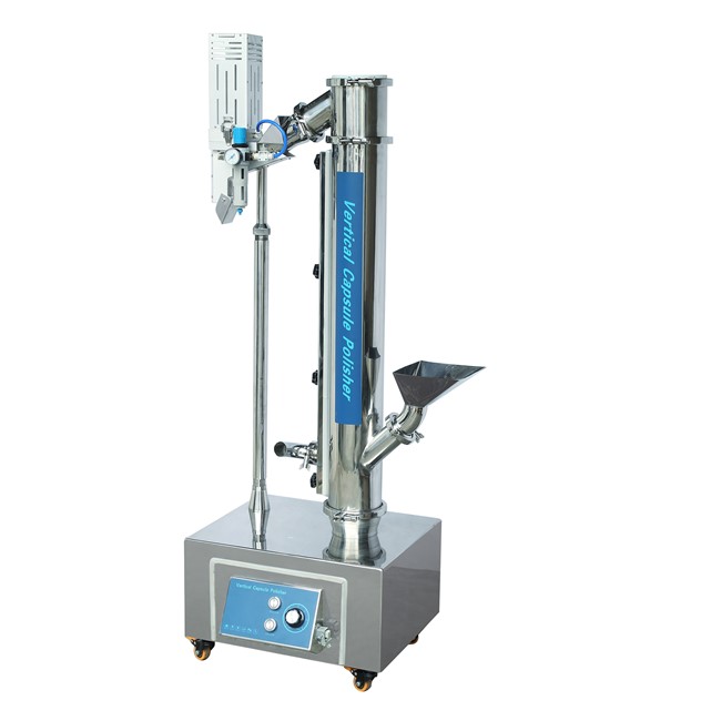 vertical capsule polishing machine