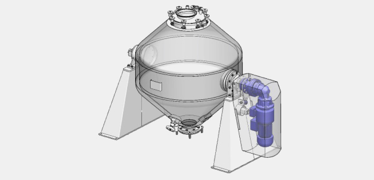 Illustration of motor in the column