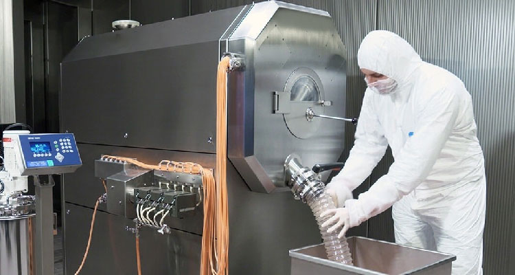 Tablet discharge Chute
