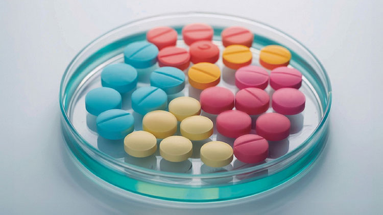 discharge of tablets
