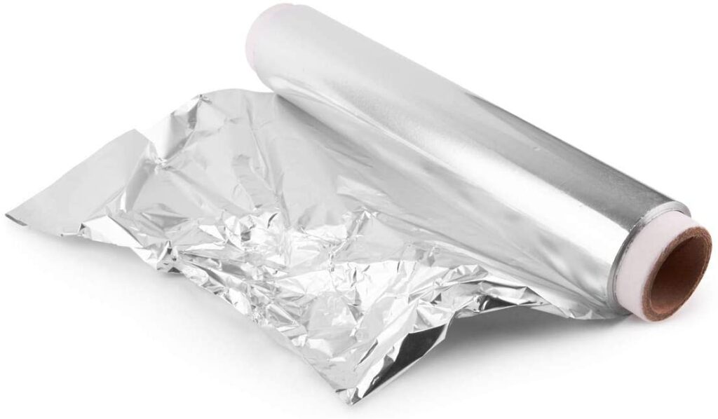 aluminium foil fold
