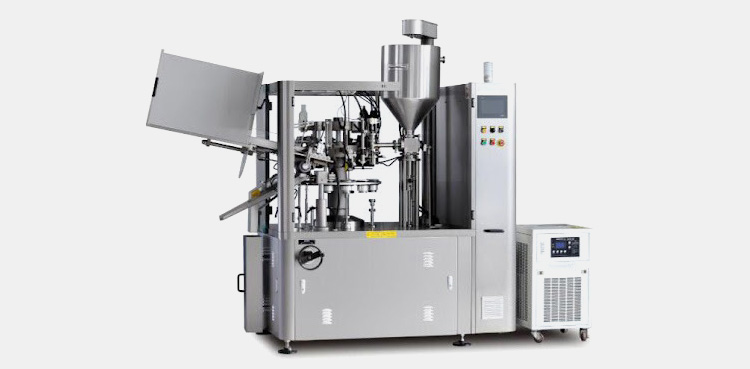 Artistic automatic tube filling machine