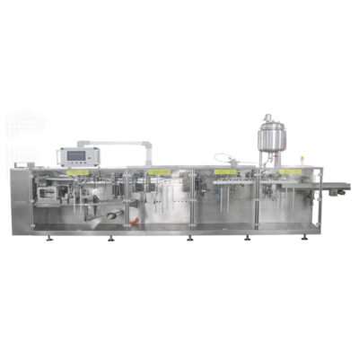 APK-130S 240DS Horizontal Cosmetic Juice Premade Pouch Filling Machine For Energy Drink