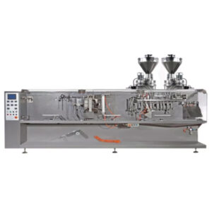 APK-180T Horizontal 3 4 side seal twin bag sachet machine