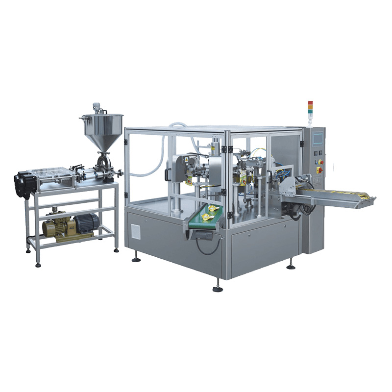 APKRL200-Y Rotary Liquid Premade Pouch Filling Machine