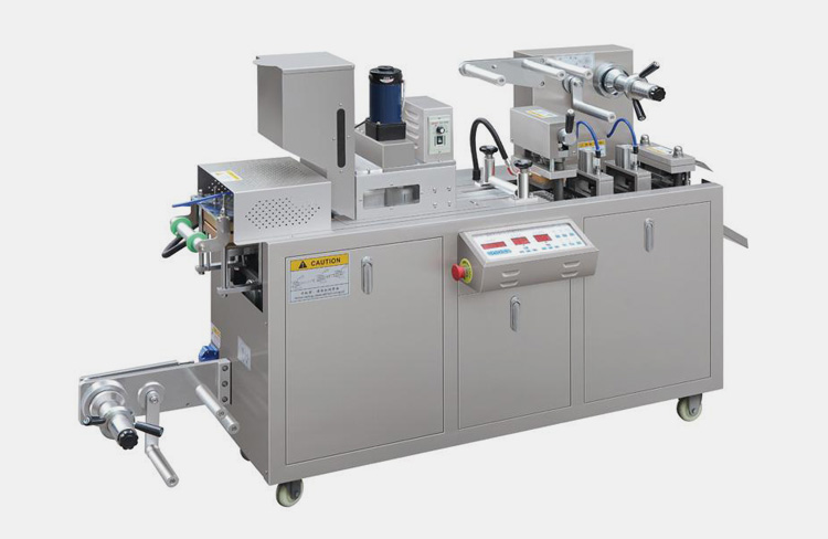  Aluminium PVC Flat Plate Blister Packing Machine