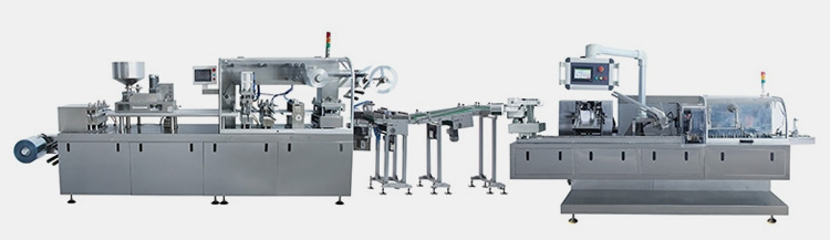 Full-Automatic Medicine Plate Packing Box Production Line Machine