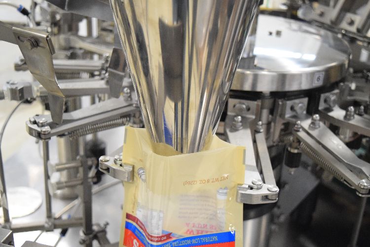 Operating a Premade Pouch Filling Machine