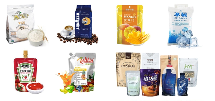 products of premade pouch filling machine