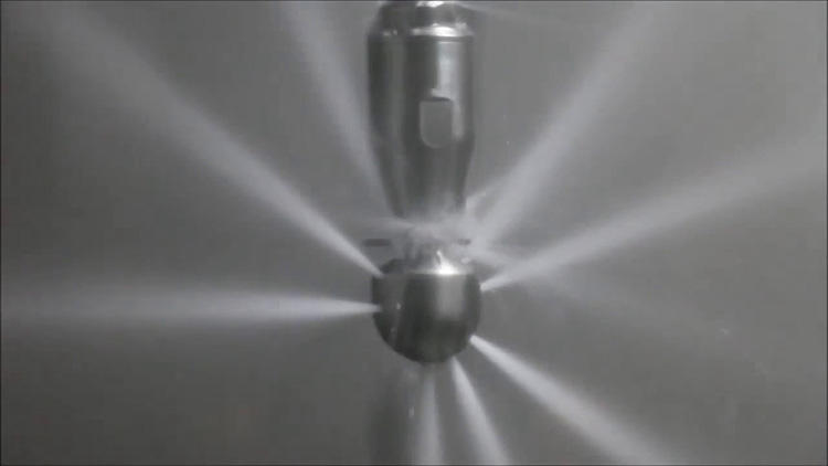 Rotating Spray Balls