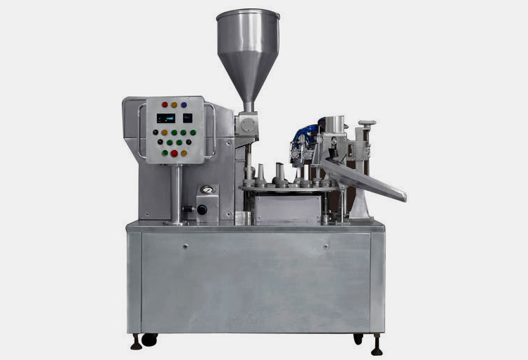 Semi-Automatic Lip Gloss Tube Filler Machine