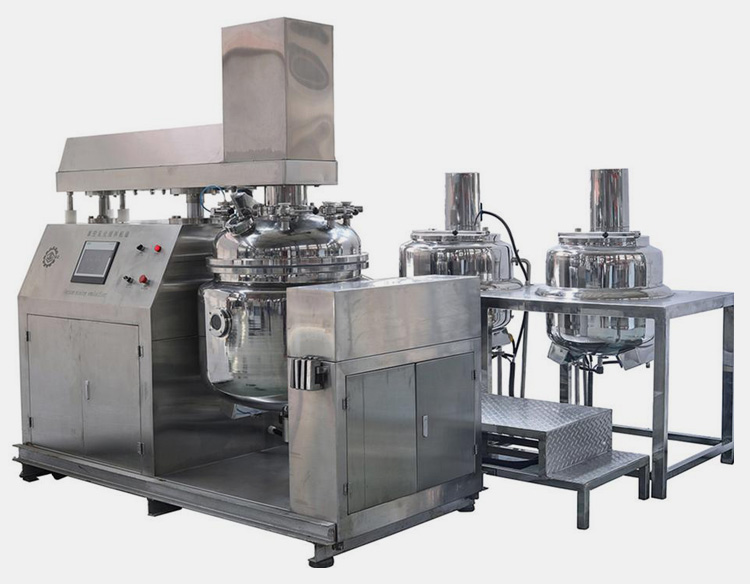 Bottom Homogenizer Vacuum Emulsifying Mixer