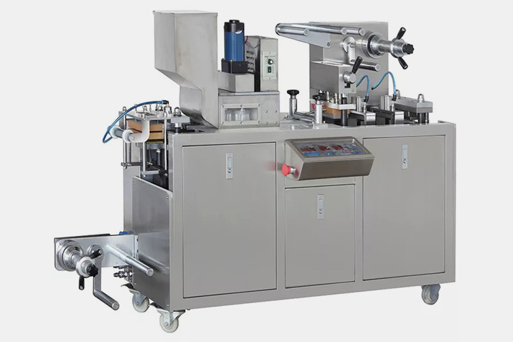 Flat Plate-Type-Blister Packing Machine