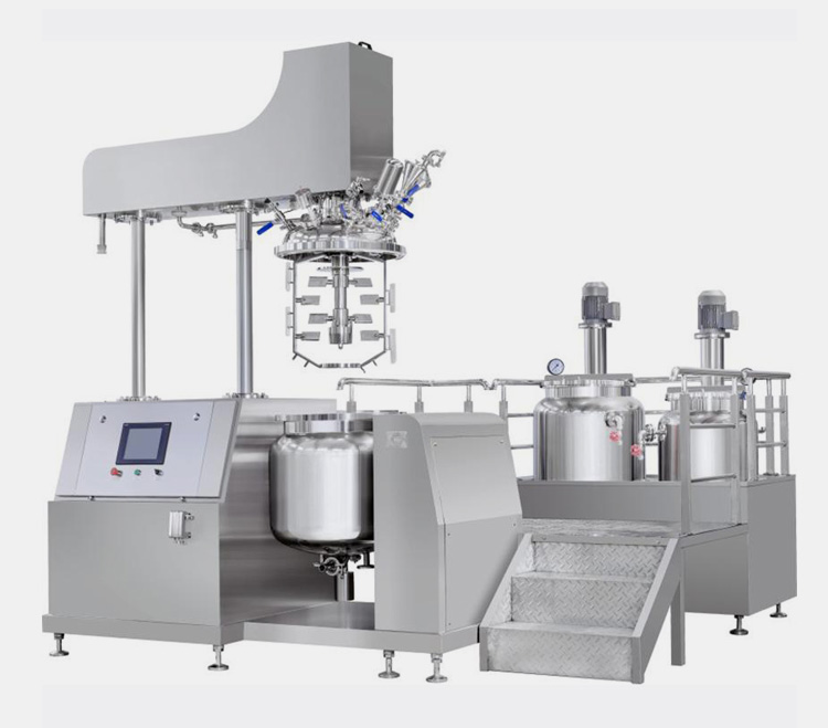 Large Scale Vacuum Emulsifying Mixer