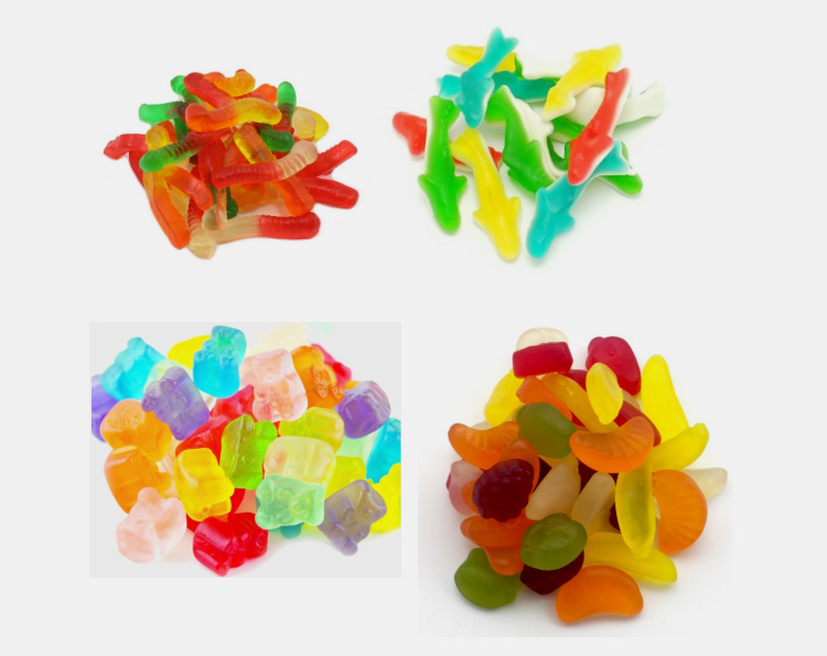 Shape of Gummies