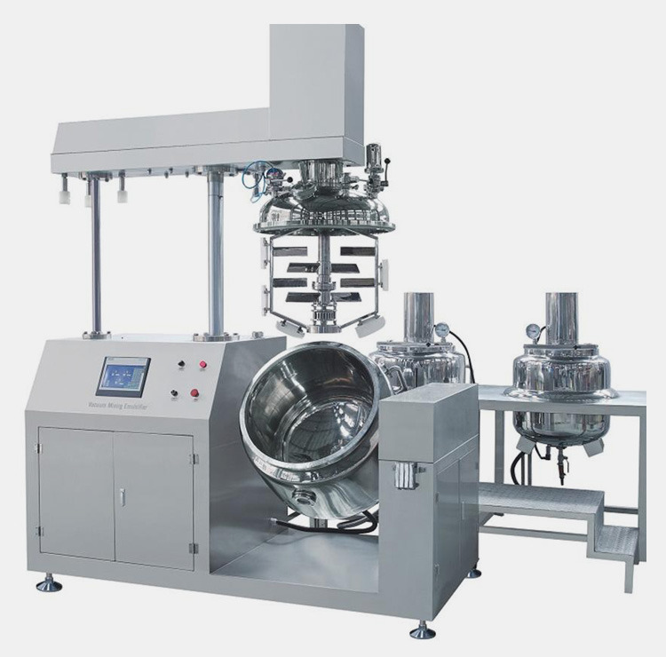 Top Homogenizer Vacuum Emulsifying Mixer