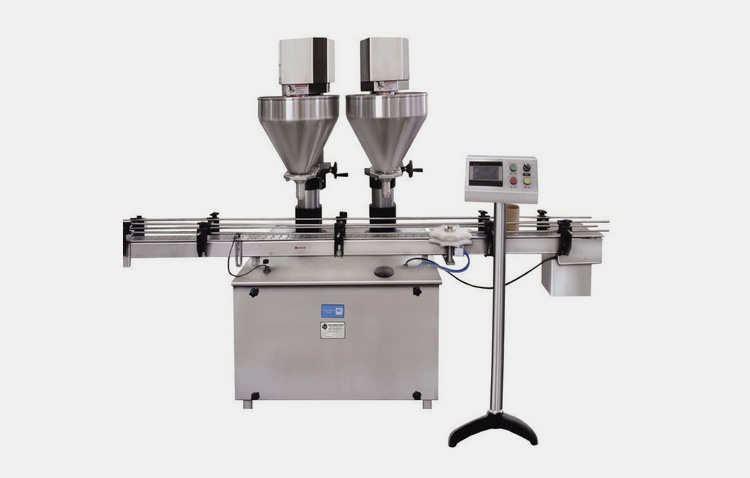 Double Head Auger Powder Filling Machine