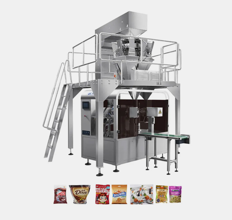 Pre-Made Pouch Powder Packing Machine