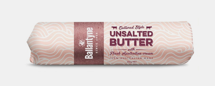 Butter Packaging in Rolls