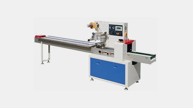 FLOW WRAPPING MACHINE FOR BUTTER PACKAGING