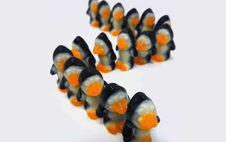 Gummy Penguins