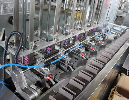 Condom Cartoning Machine