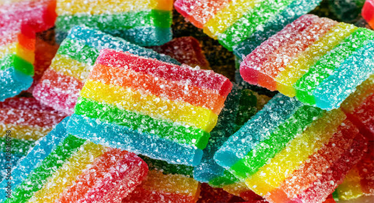 Generation of Multicolored Gummies