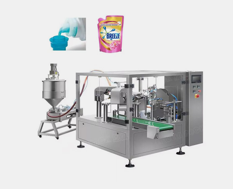 LIQUID DETERGENT PACKAGING MACHINE