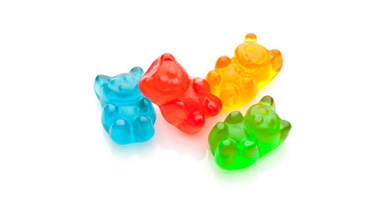 Variation in Gummy sizes and shapes